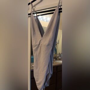 Fashion Nova Suede Bodysuit